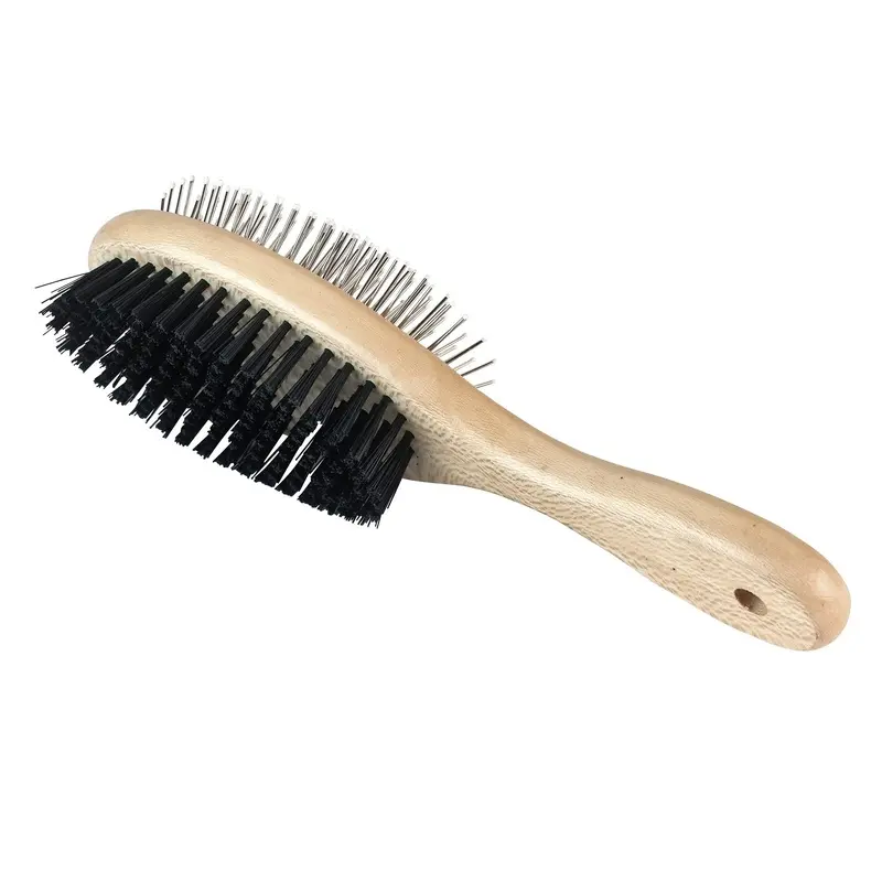 Kerbl Pet B. CARE double brush, oval, protective caps and bristles (3)