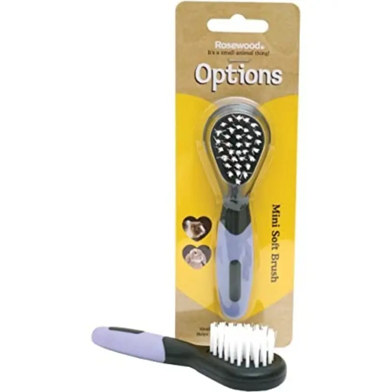 Rosewood Options Options Mini Bristle Brush For Animals - Single Small