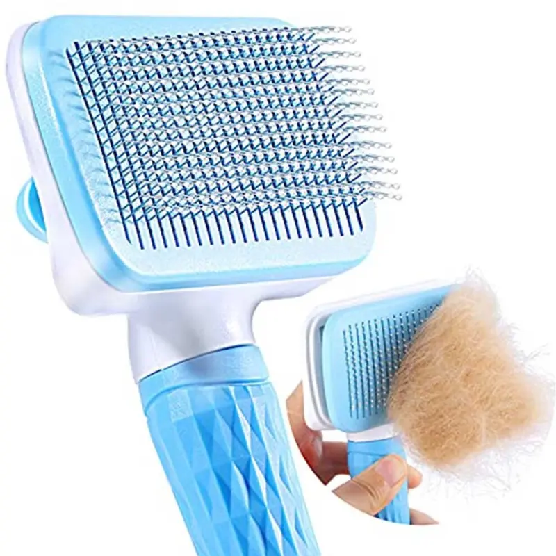 Dog Comb Brush, Pet Grooming Brush, Daily Use To Clean Loose Fur Size 7
