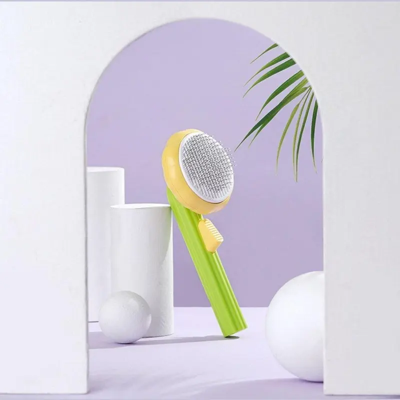 Zeze Sunflower Pet Slicker Brush