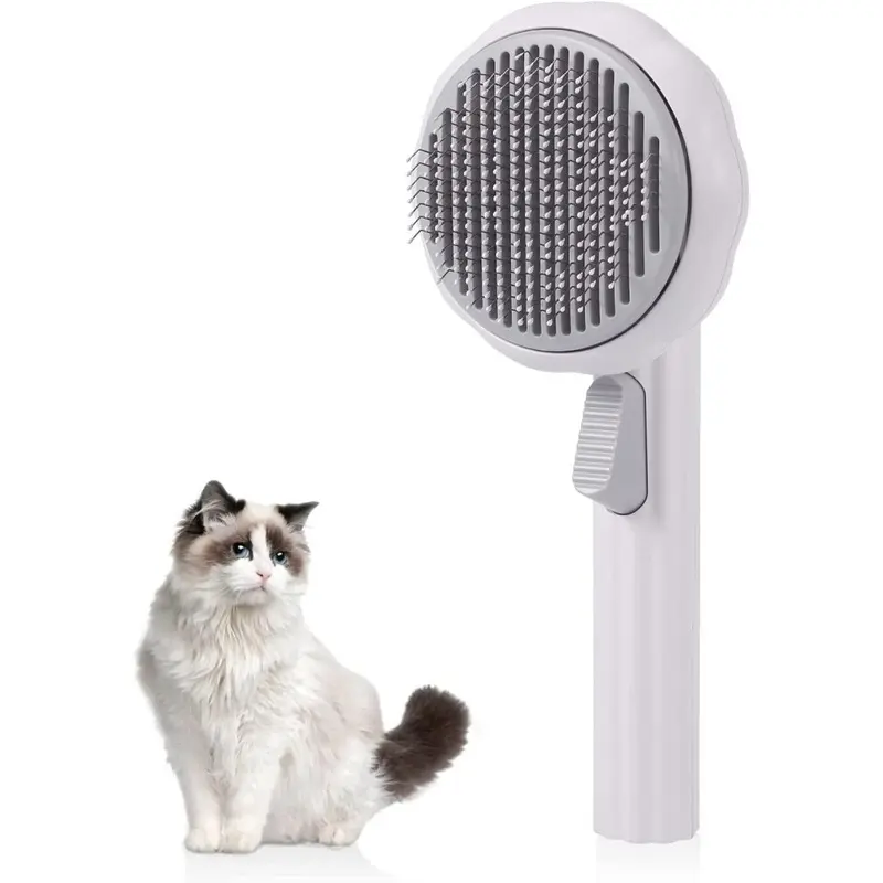 Gopatriot Memory Cat Brush Dog Brush For Grooming And Hair Removal