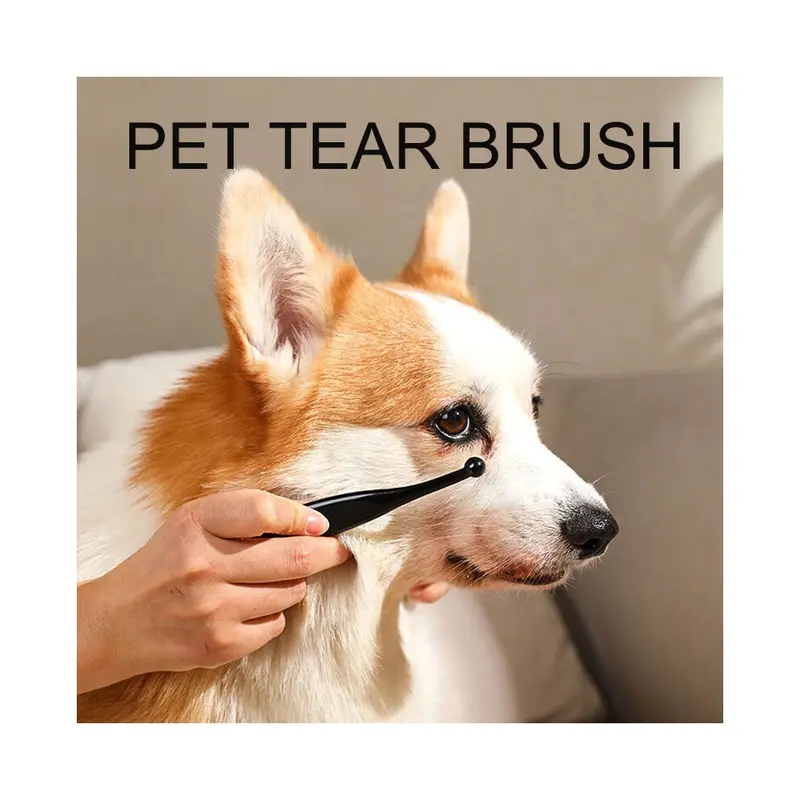Soul Creat Dog And Cat Eye Cleaning Brush Tear Stain Removal Brush Cleaning Supplies