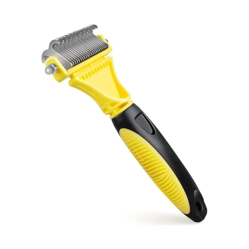 Zeuxo Dog And Cat Brushing Tools, Professional Hair Removal Brush Pet Brush