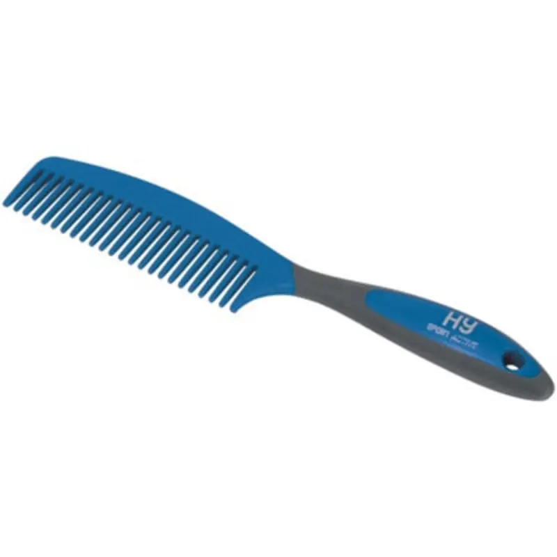 B&Q Green Hyshine Active Groom Comb Aegean (One Size)