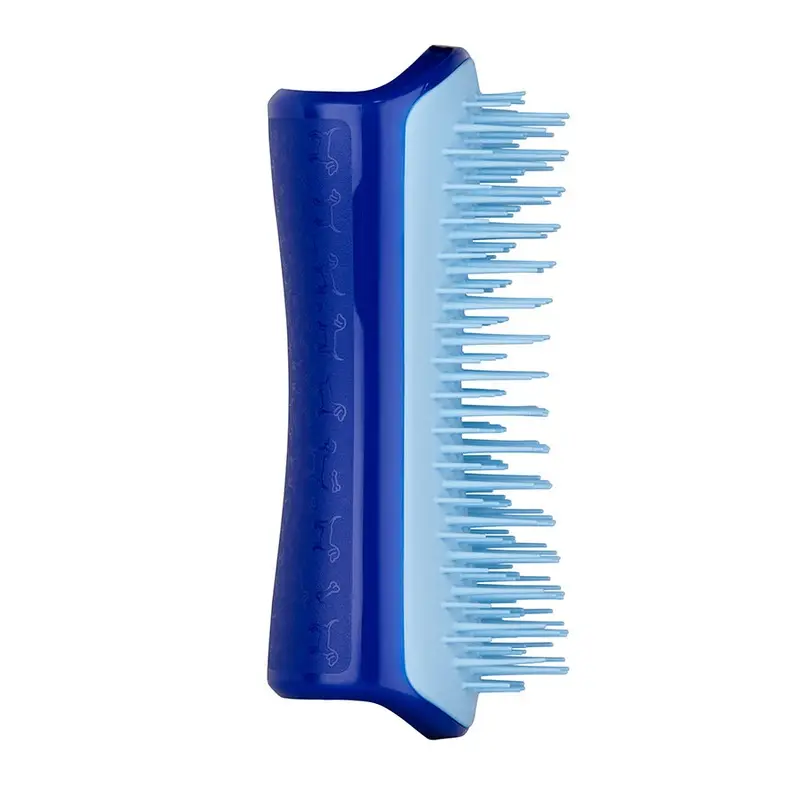 Pet Teezer Deshedding Dog Brush Blue Small
