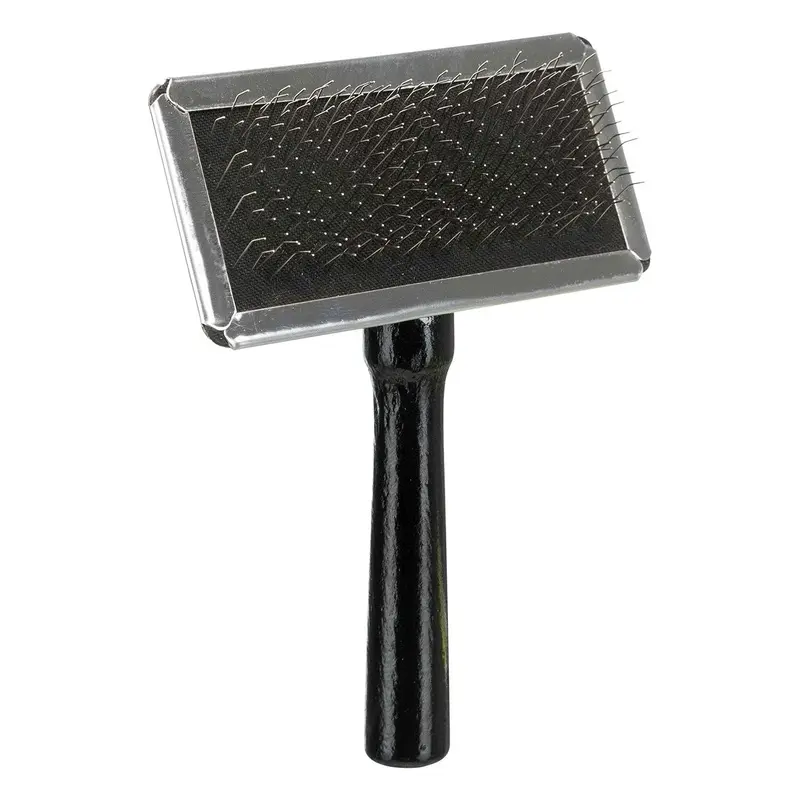 TRIXIE Soft Brush with Cleaner, 13 x 9 cm, Pack of 4