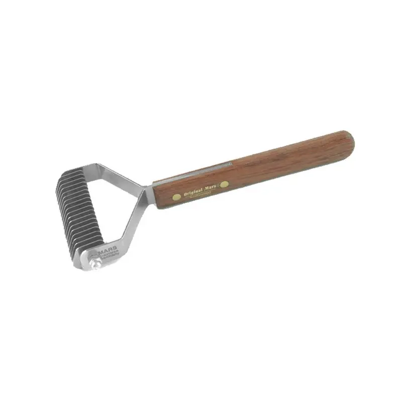 Mars Wide Coat King Professional Dog Grooming Comb Hair Rake - Tooth Size 18