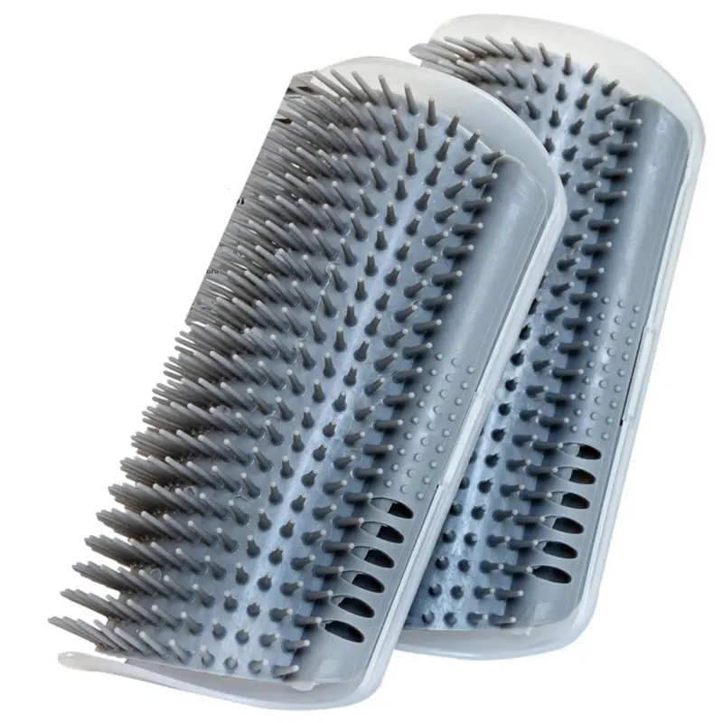 Cat Self Groomer For Indoor Cats Cat Face Scratchers Wall Corner Size 6.1