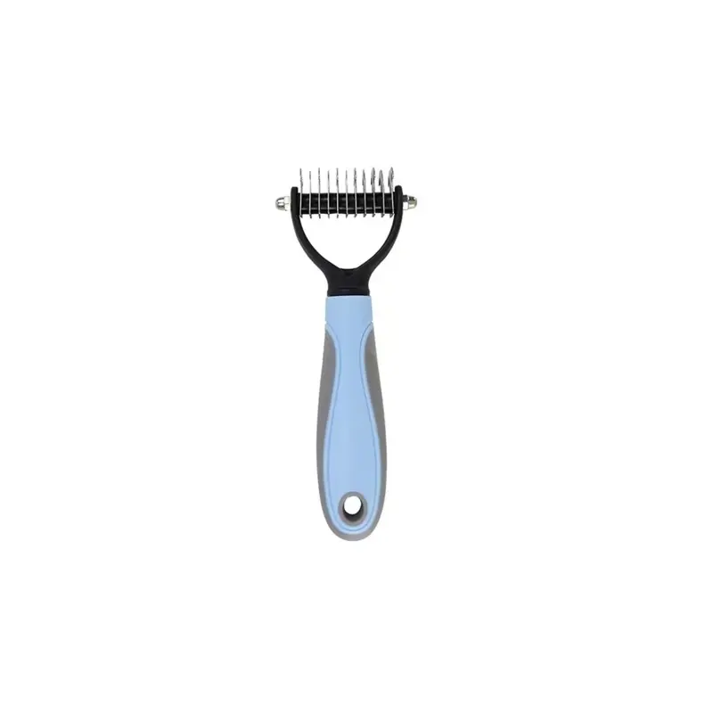 Zeebax Limited Blue (S-) Pet Deshedding Brush Dog Hair Remover +Free Gift