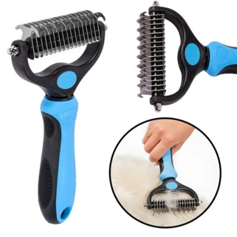 Tutumi Dog Brush Pj-040 And Black/Blue