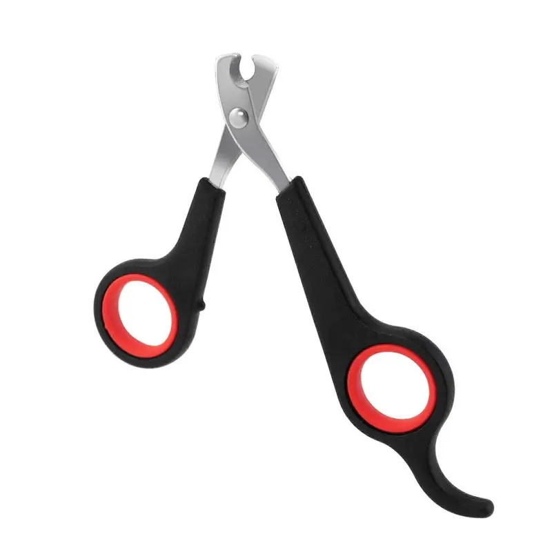(As Show, One ) Non-Slip Stainless Steel Cat Nail Clippers For Pets Small