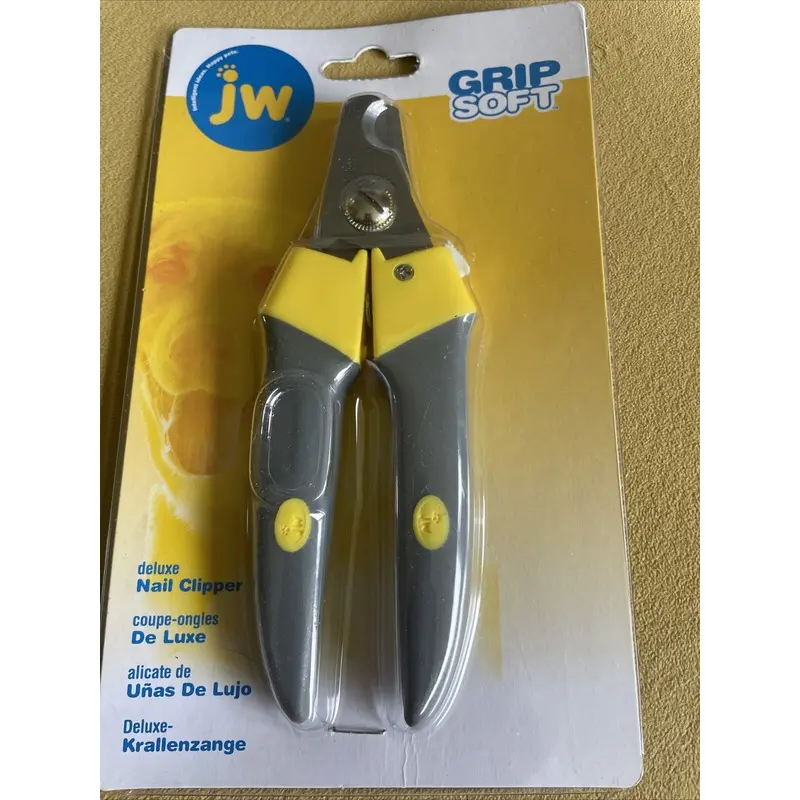 JW Grip Soft Deluxe Nail Clippers Dog BNWT
