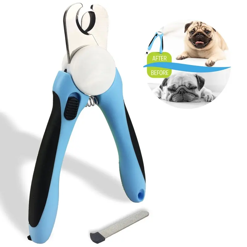 Zeya Pets Cat Dog Nail Clippers And Trimmers - With Safety Guard