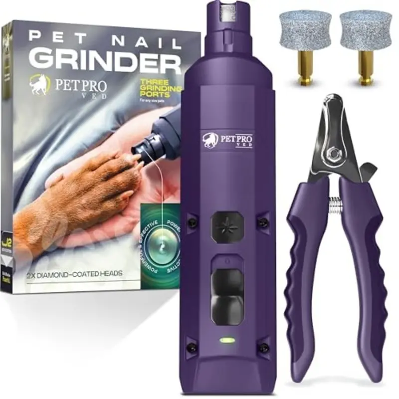 Dog Nail Grinders Silent Dog Claw Grinder Dog Nail Grinder for Dogs