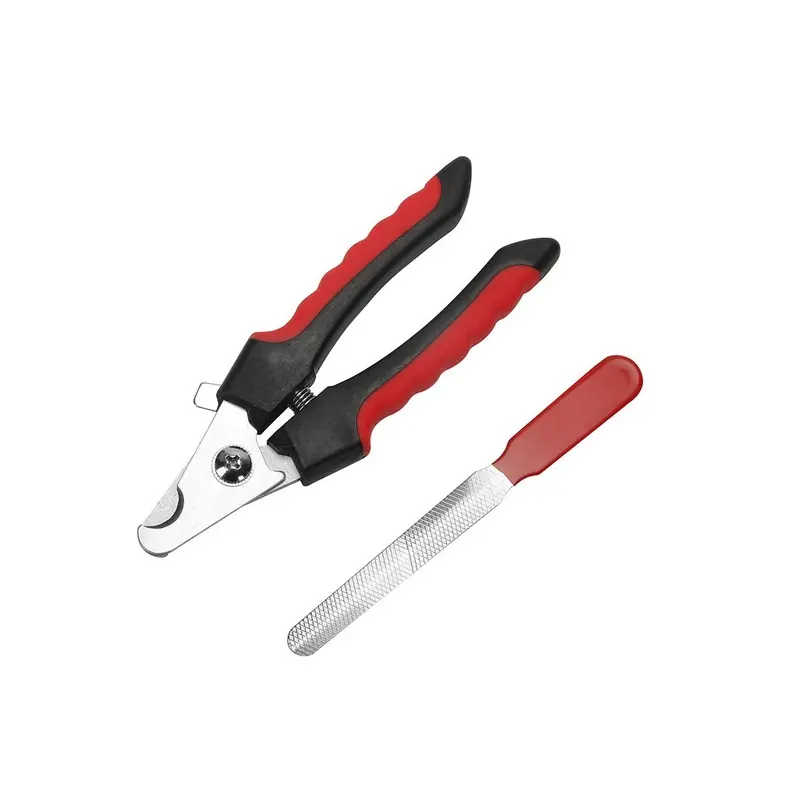 Zeuxo Black Pet Dog Cat Nail Toe Claw Clippers Scissor