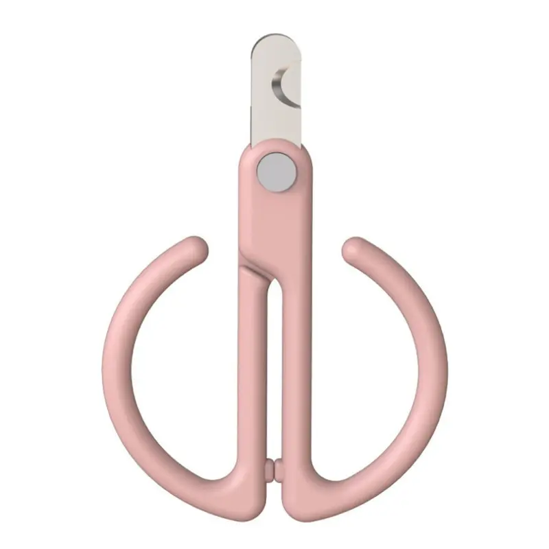 Pink 2Pcs Novice Pet Nail Clippers Size 2