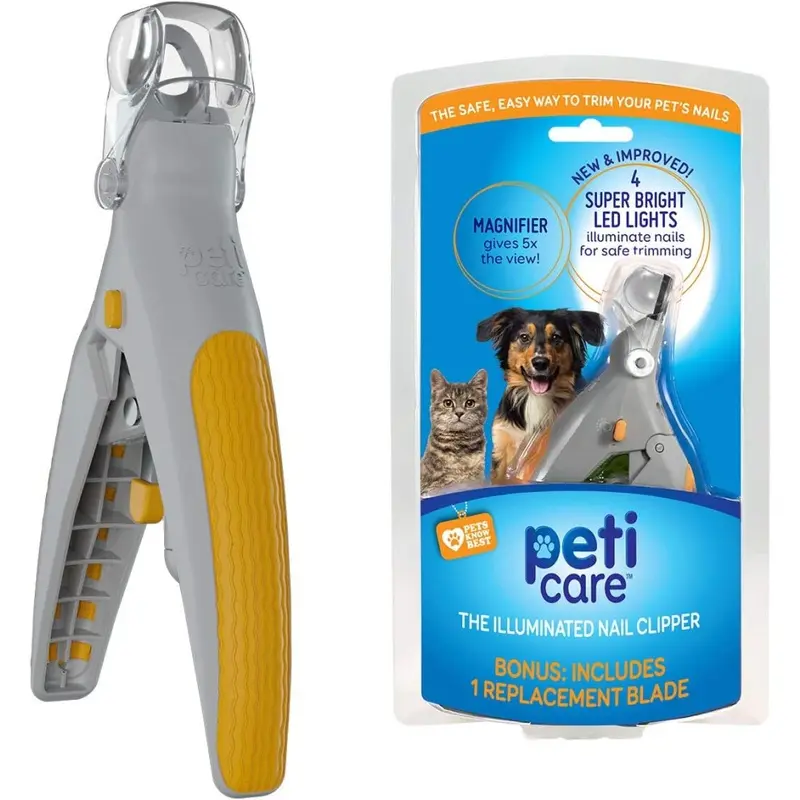 Limbo Light Led Pet Nail Clipper Ultra Bright Led Dogs And Cats Led Pet Nail Trimmer