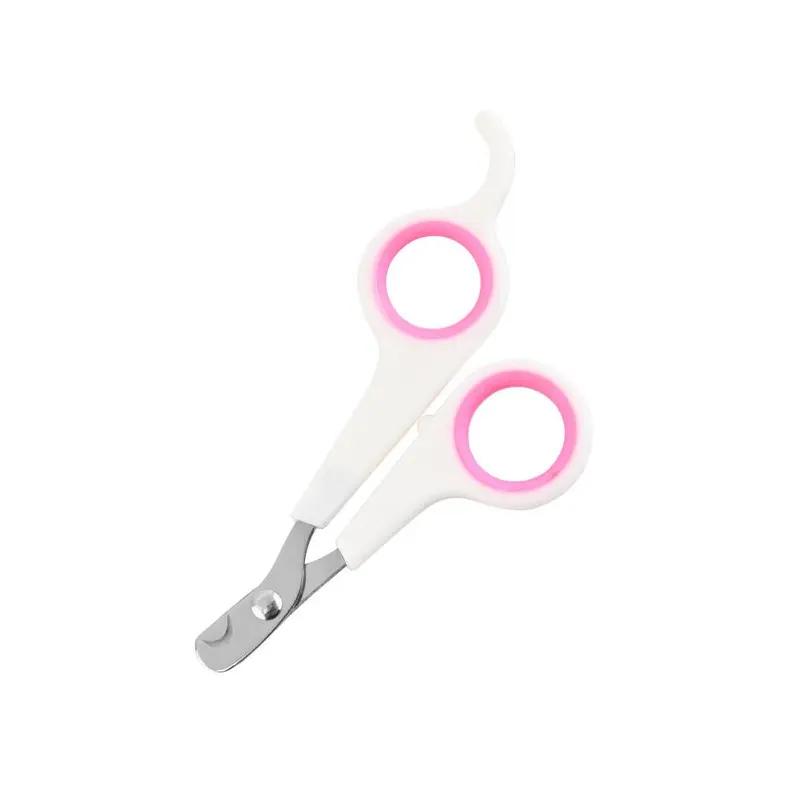 White/Pink 7Pcs Pet Nail Clippers Size 7