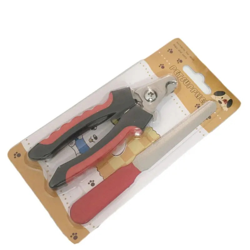 Red/Black 3Set Pet Nail Clippers Small