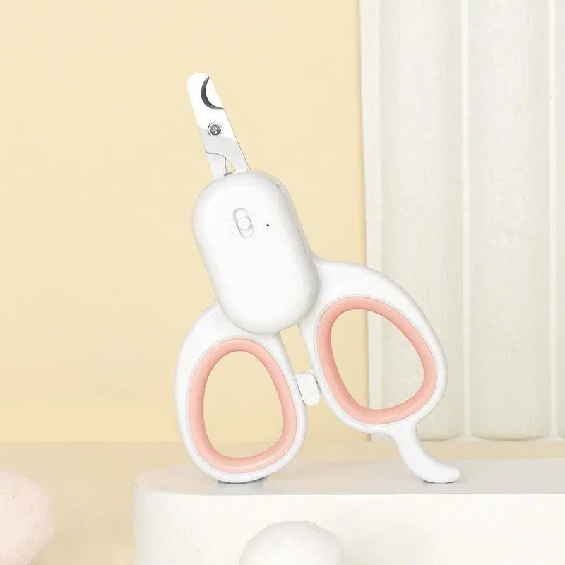 Pakeway Pink Nail Clipper With Led And Ultra Violet Light | Color: