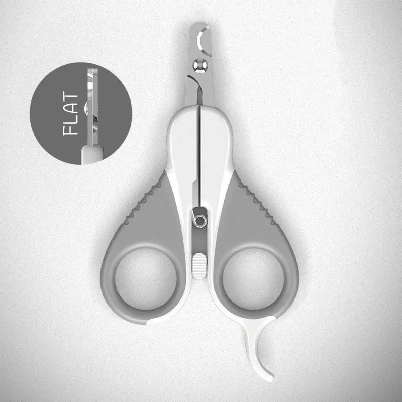Pakeway Grey Cat Flat/Angled Nail Clipper | Style: Flat