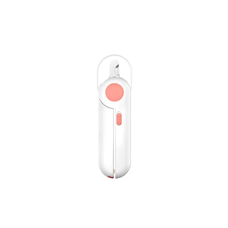 J&Y Pink (Pink) Led Illuminated Pet Nail Clippers Trimmer Tool