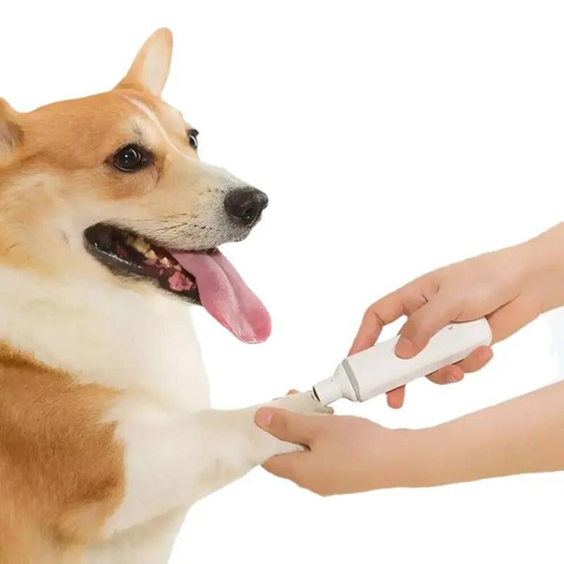 Greenzech Pets Electric Nail Clipper Cats Dogs Rabbits Grinder Trimmer Clippers