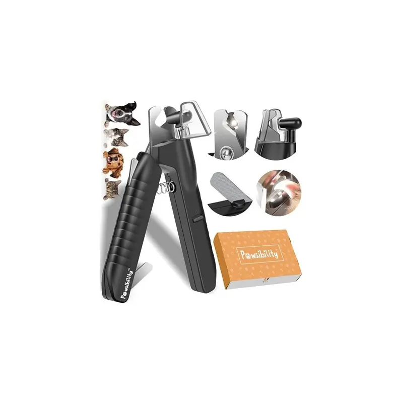 Pawsibility Black Pet Nail Clipper (Black)