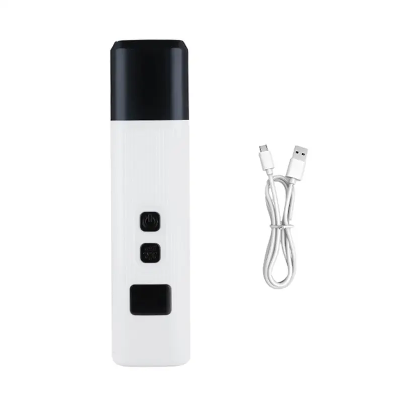 White Electric Dog Nail Clippers For Dog Nail Grinders Rechargeable Size 5