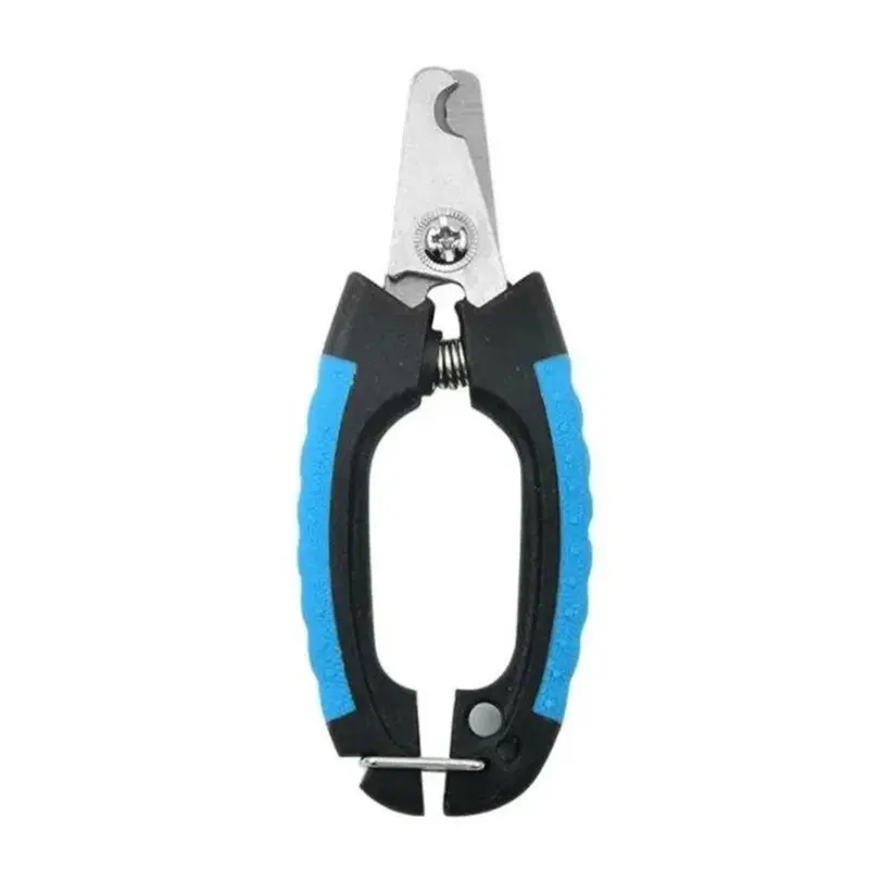 New (Blue) Stainless Steel Dogs Nail Clipper Blue