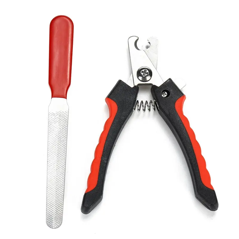 Pet Dog Cat Nail Clipper Stainless Steel Professional Trimmer Grooming Tool