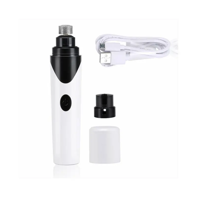 Zeuxo Pet Nail Grinder Dog Cat Electric Trimmer Rechargeable Clipper Claw Filer N8