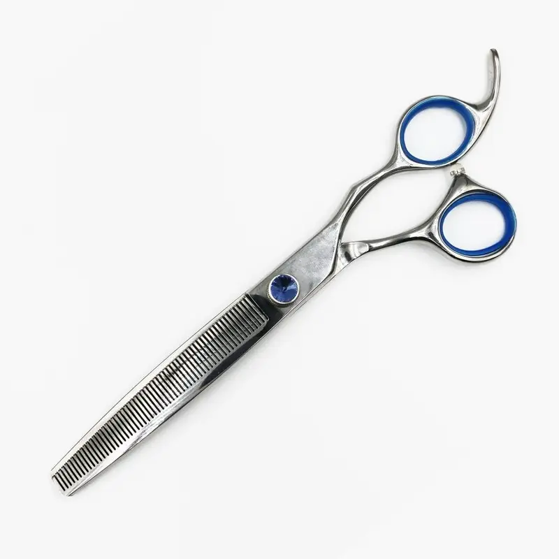 Groomers Topaz 7" 60T Curved Thinning Scissors
