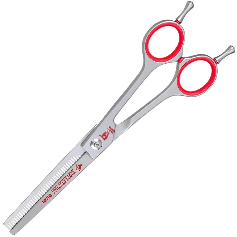 Roseline Red Thinning Scissors 6.5" Size 6