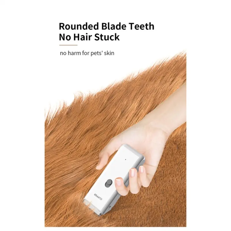 White Kittens And Puppies Mute Electric Clippers Professional Shaving