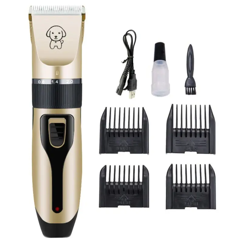 Zeuxo Cordless Electric Pet Clipper, Wireless Hair Trimmer For Dogs And Cats