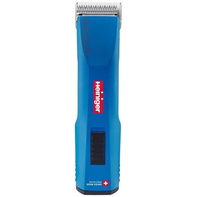 Heiniger Saphir Blue Style Clipper with #10 Blade