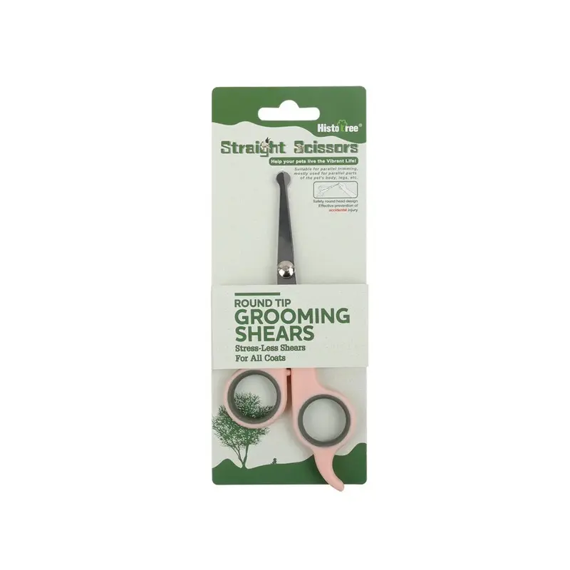 Pink ( S) Pet Scissors Beauty Pet Trimming Scissors Scissors Cat
