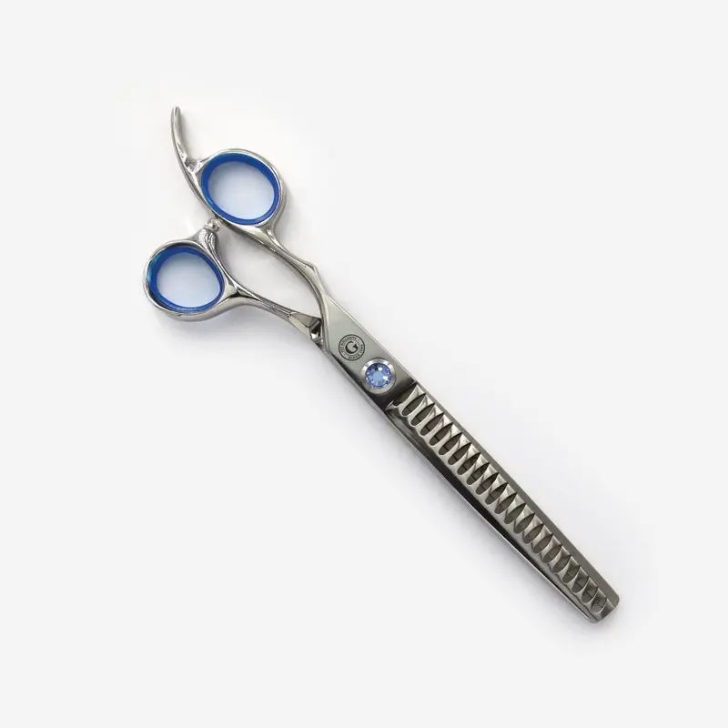 Groomers Topaz 7" Left Handed 23T Chunker Scissors