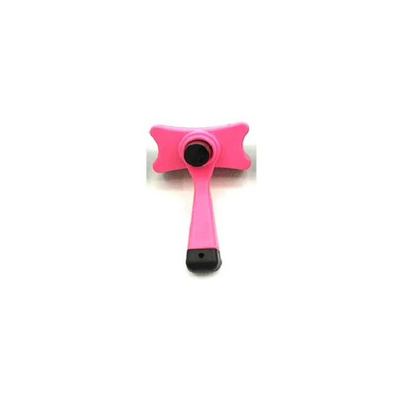 Pink (Pink) Multifunction Dog Pet Cat Puppy Hair Shedding Grooming Trimmer Brush Comb
