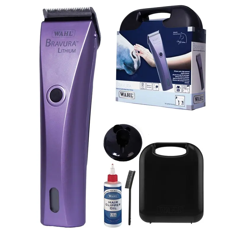 Wahl Unisex Bravura Equine Cord/Cordless Trimmer Kit 5In