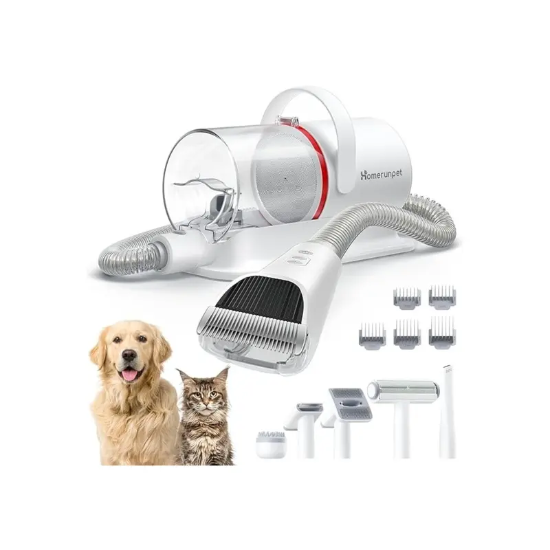 Homerunpet Pet Grooming Vacuum With Tools Size 6