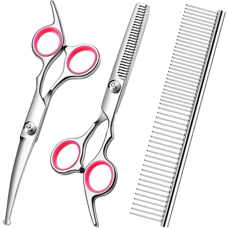 Zeuxo Stainless Steel Dog Grooming Scissors