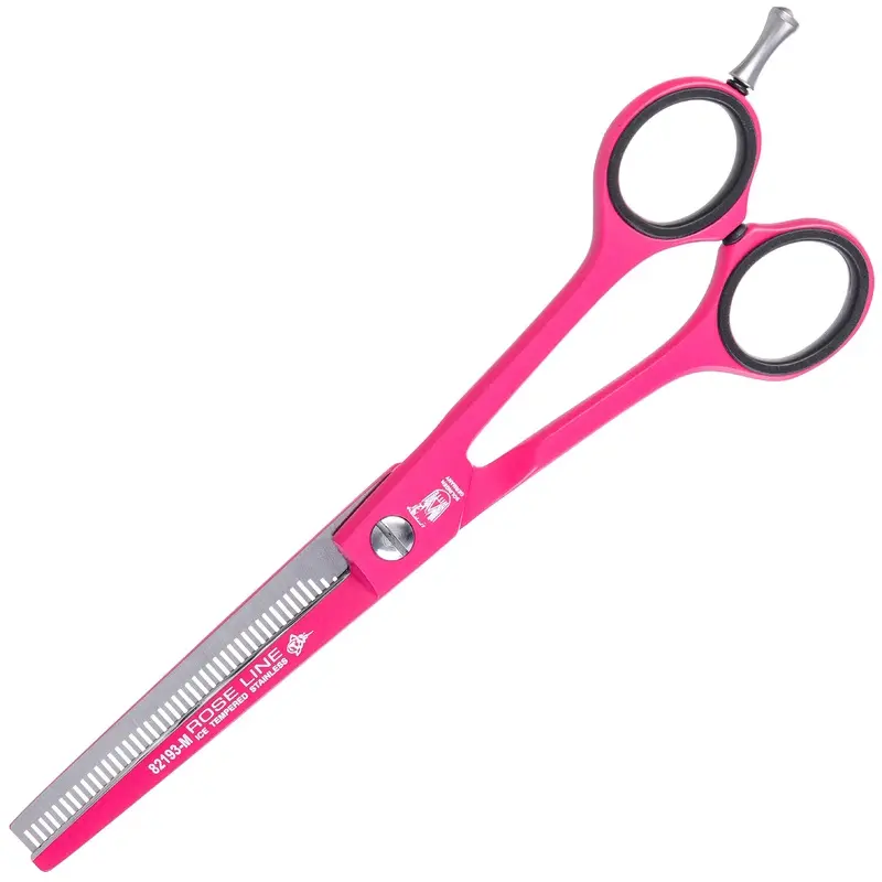 Roseline Magenta Thinner Scissor Range 49 tooth
