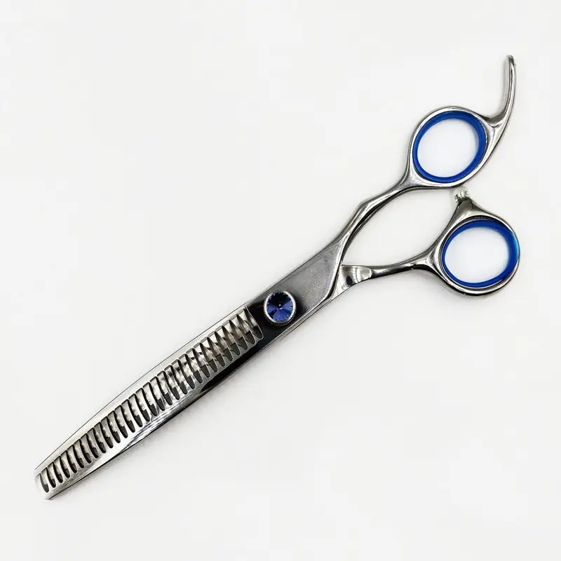 Groomers Topaz 7" 30T Curved Chunker Scissors