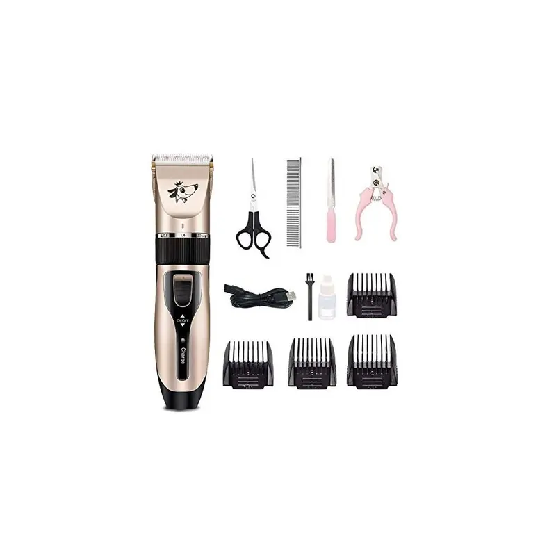 Loksons Professional Pet Hair Clipper Trimmer Cat Dog Grooming Electric Shaver Kit