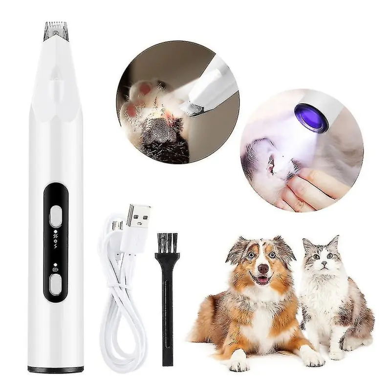 Hcsc Cat Paw Hair Trimmer Cat Grooming Shears Pet Hair Trimmer Set
