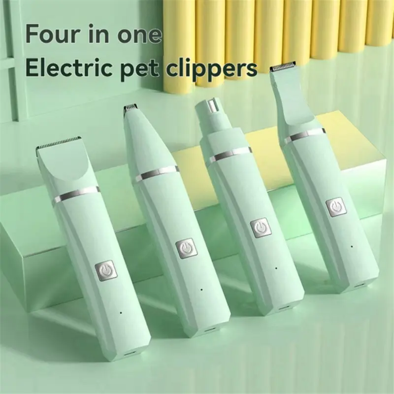Markenlos Pet Grooming And Care Set Different Blades Pet Hair Shaver Low Noise Small