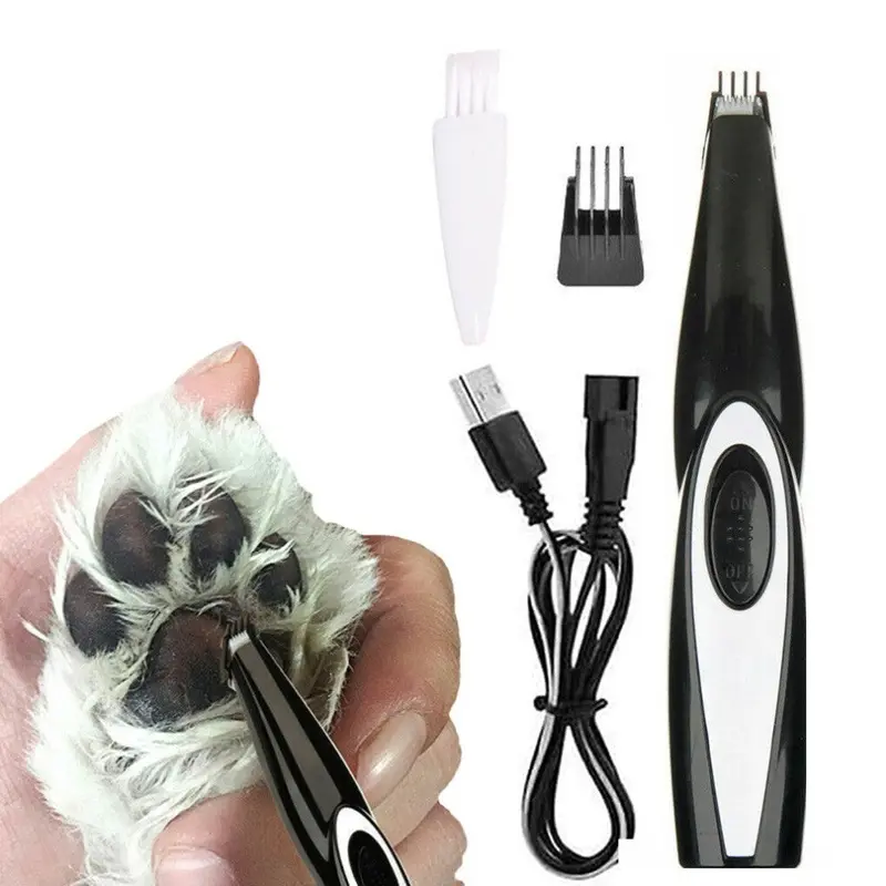 Zeuxo Electric Pet Hair Trimmer 2 In 1 Usb Rechargeable 2In