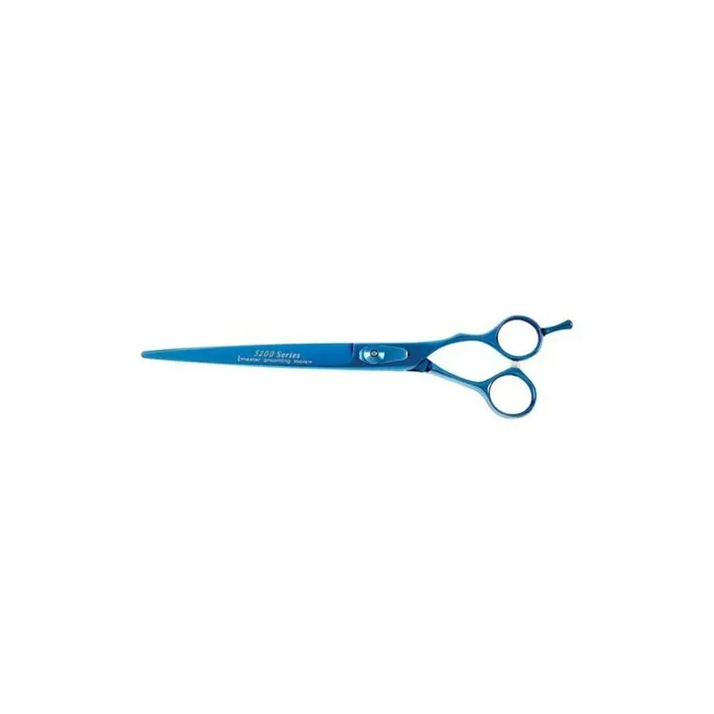 Master Grooming Tools Blue Tp5215 75 5200 Titanium Shears Straight 7.5 In 7.5In